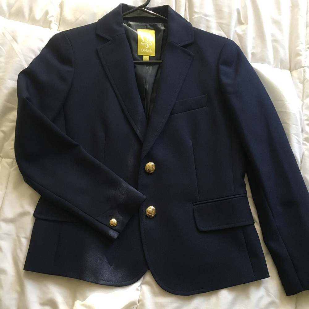 Navy blue blazer